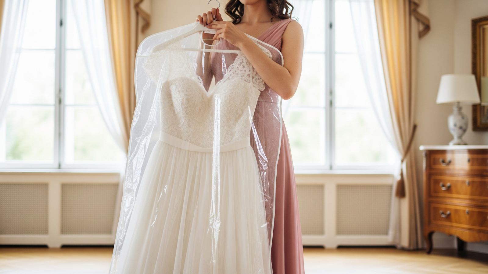 Are Vacuum-Sealed Plastic Bags Safe for Wedding Dresses?