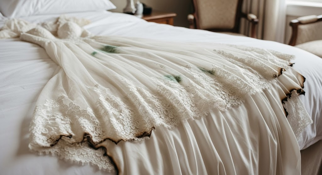 Can You Restore a Burnt or Mold-Damaged Wedding Dress? 