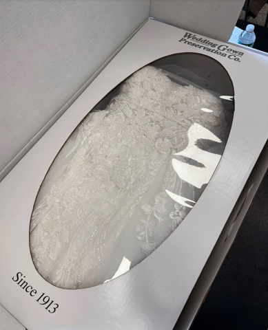 Restoring Memories: How We Transformed Arline Martin's Stained Wedding Gown Into New